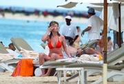 Anthea Turner Bikini Candids